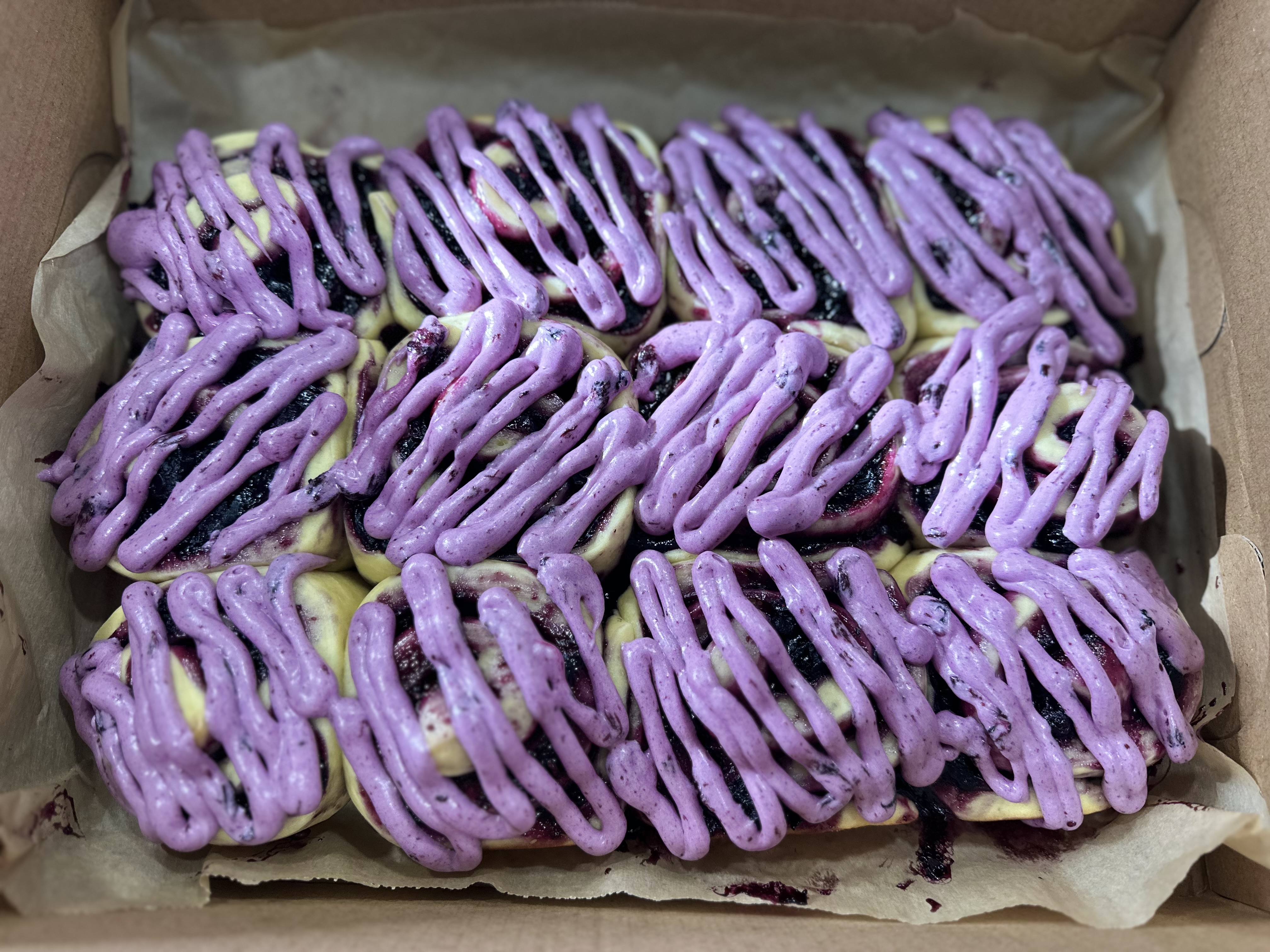 Blueberry Rolls - Dozen