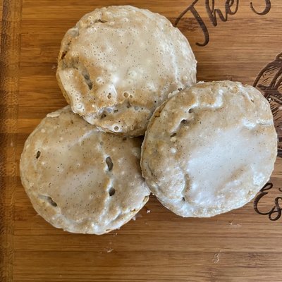 Gluten Free Iced Oatmeal Cookies