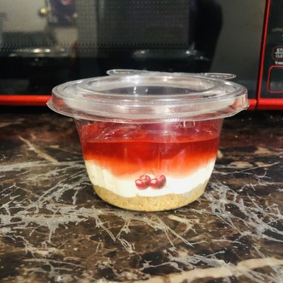 CHERRY CHEESECAKE DELITE 4oz CUP