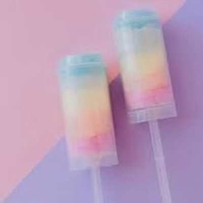 Cotton Candy Push Pops/Dozen
