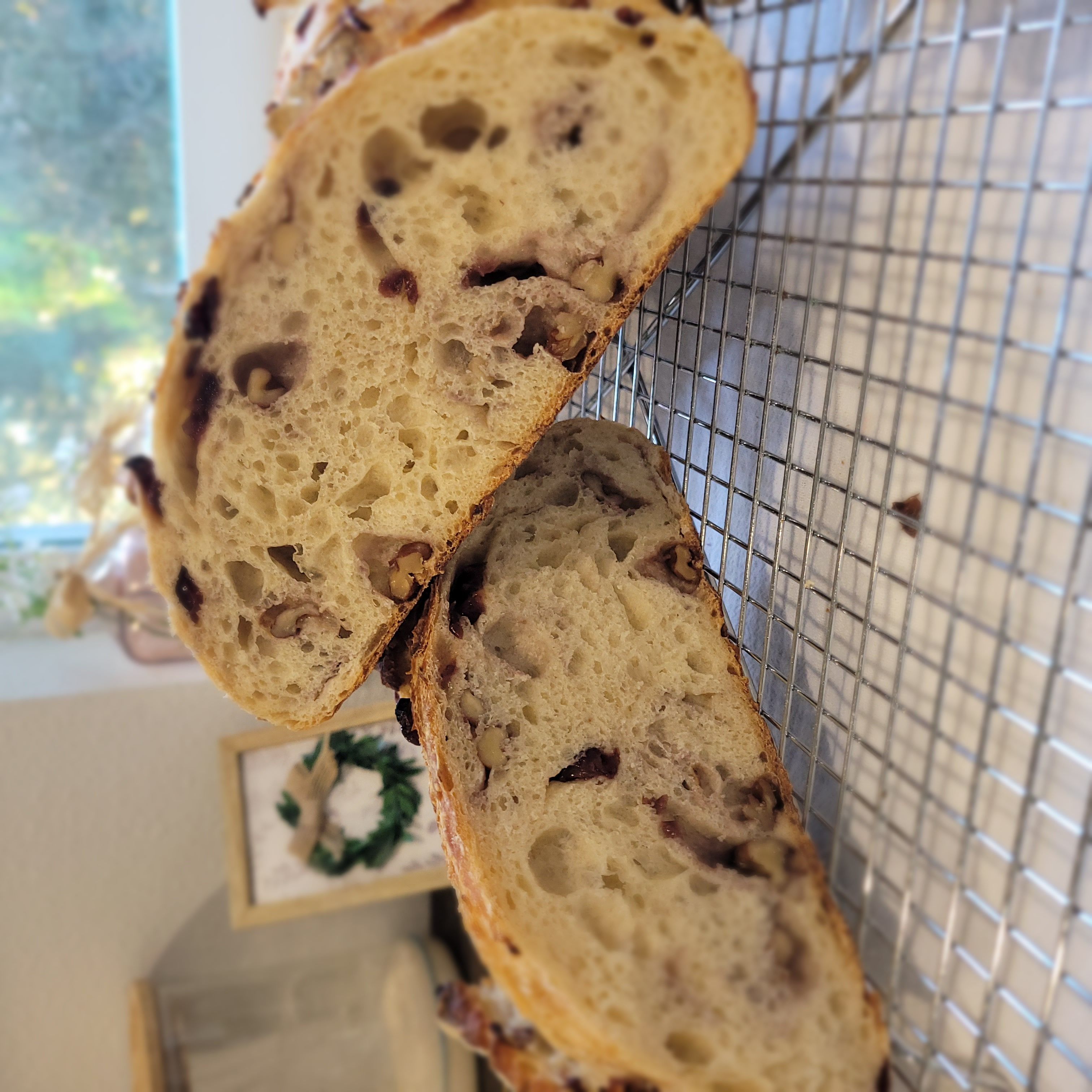 Cranberry Orange Walnut Sourdough Loaf (Seasonal Special)