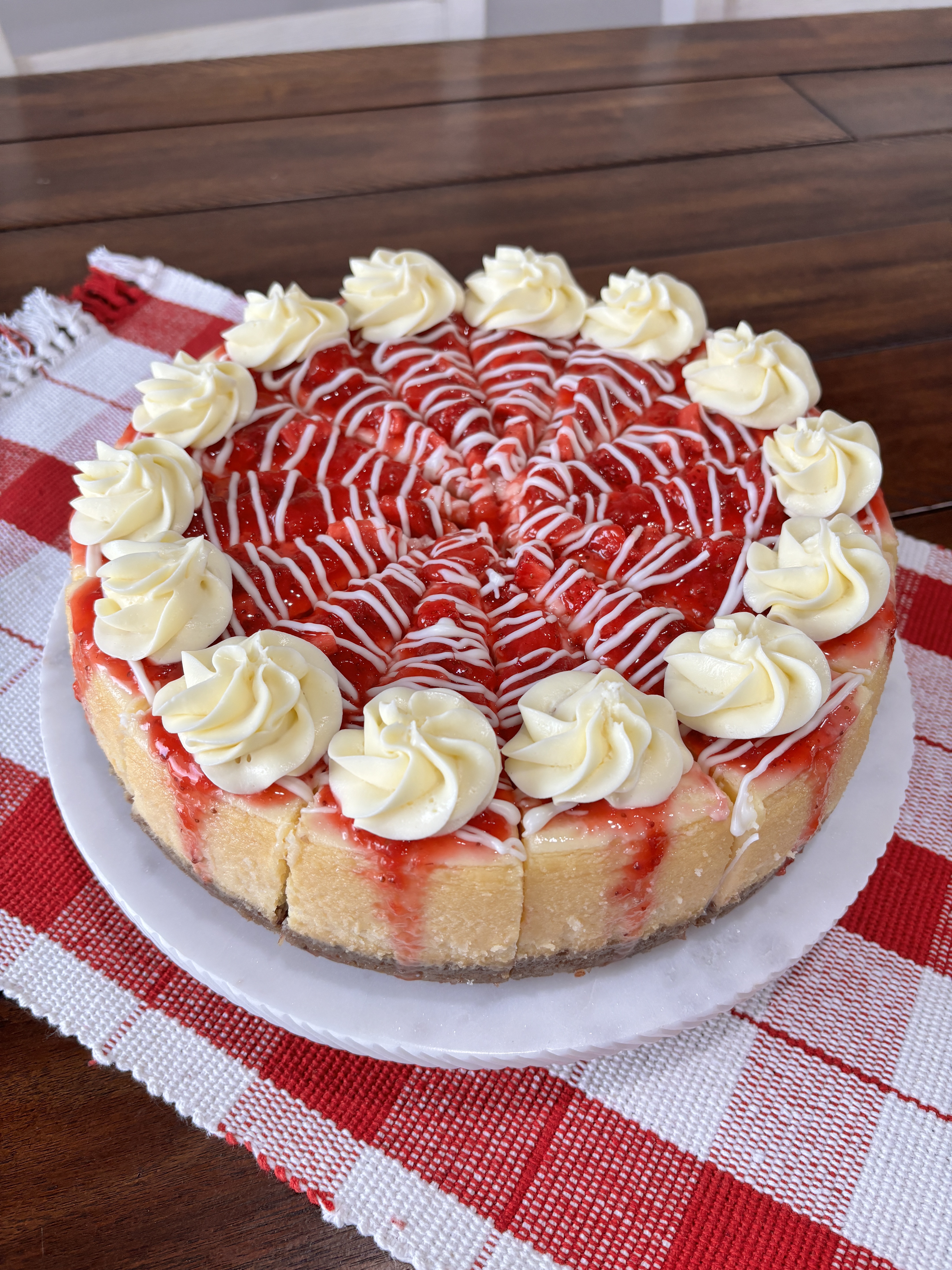 White Chocolate Strawberry 1/2