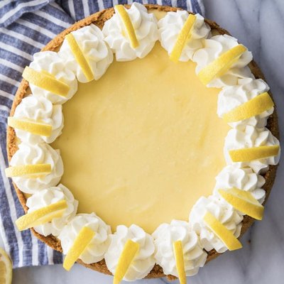 Lemon Curd Cheesecake 