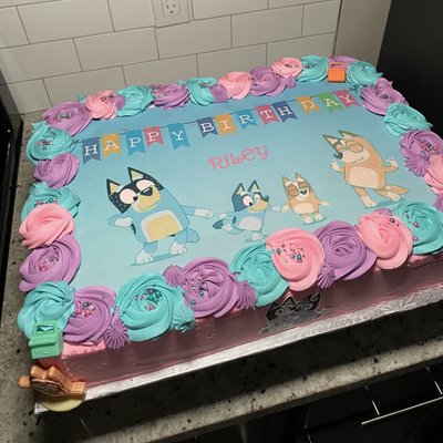 Half Sheet Cake