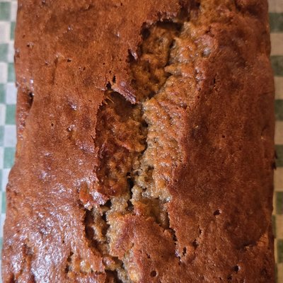 Plain Banana Bread Loaf