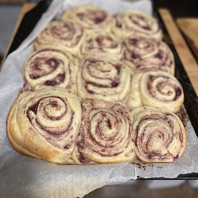 Blueberry Cheesecake Sweet Rolls 