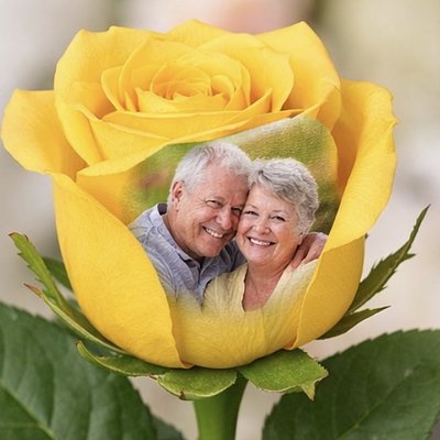 Pictures Printed On Roses