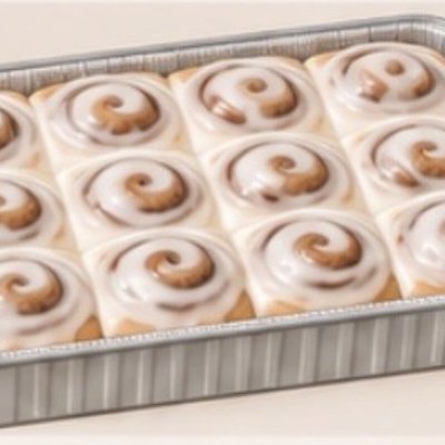 9 by 13 Pan of Cinnamon Rolls 