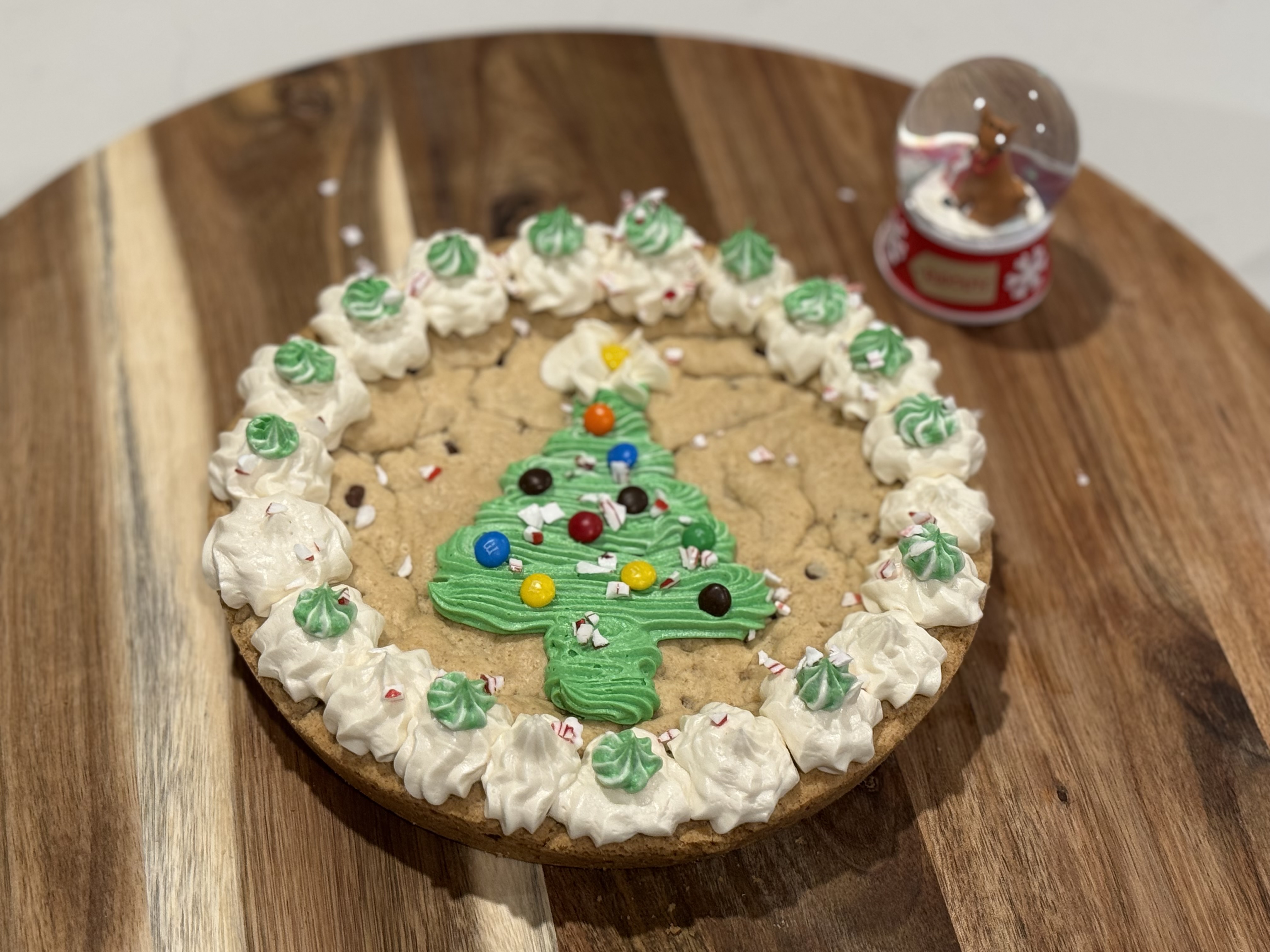 Heavenly Chocolate Chip Cookie Cake