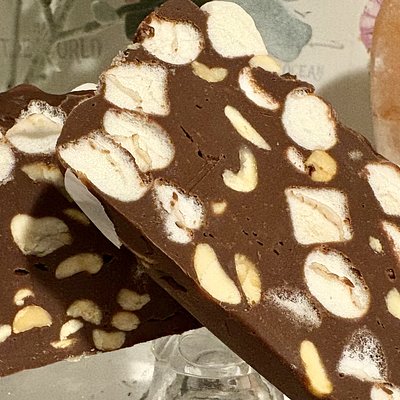 Rocky Road Fudge