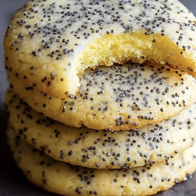 Lemon Poppy Seed Cookies (Dozen)