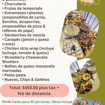 Mesa Para 40 Personas 