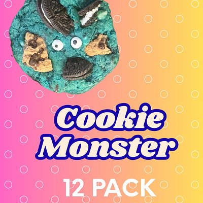Cookie Monster 12 Pack