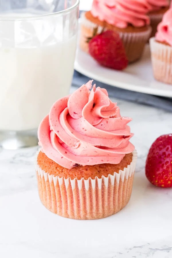 Strawberry Cupcakes