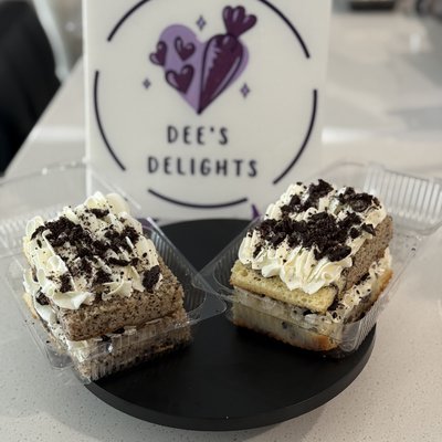Cake slices