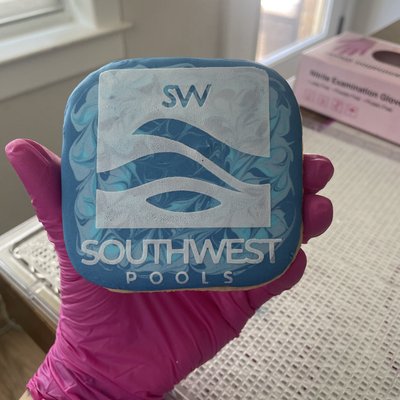 Custom Logo Cookies