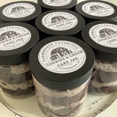 Oreo Cake Jar
