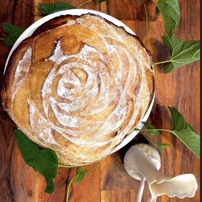 Cinnamon Bun Roll Brown Sugar Swirl Sourdough