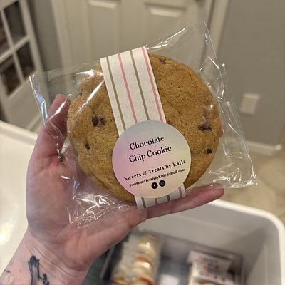 (1) One Giant Chocolate Chip Cookie 