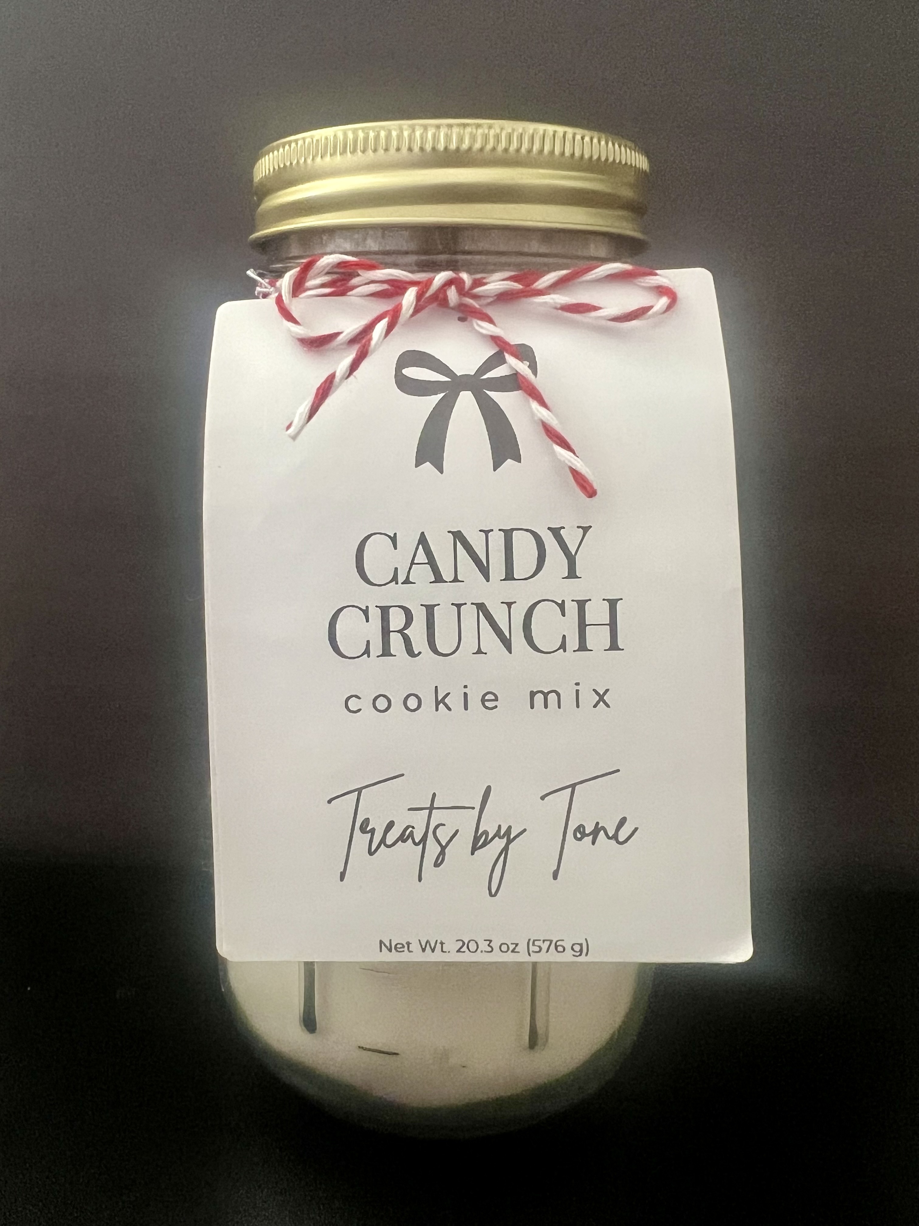 Valentine’s Day Candy Crunch Cookie Mix (Mason Jar)