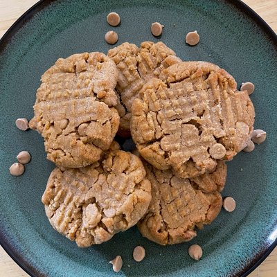 Most Excellent Peanut Butter Cookies