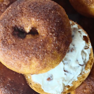 Sourdough Pumpkin Bagels