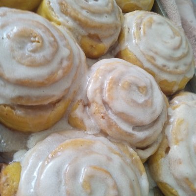Sweet Potato Pie Cinnamon Roll