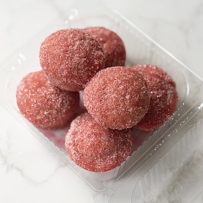 Donut Hole Muffins - Strawberry 