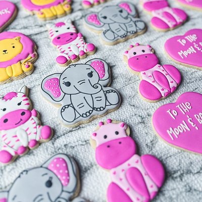Tier 2 Decorated Cookies 