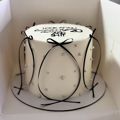 8” Cake Heart/Round