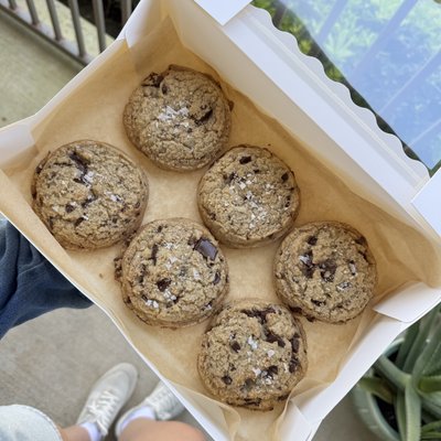 Salted Brown Butter Chocolate Chip Cookies 