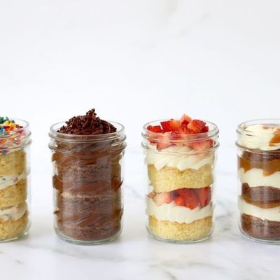 Cake In A Jar 
