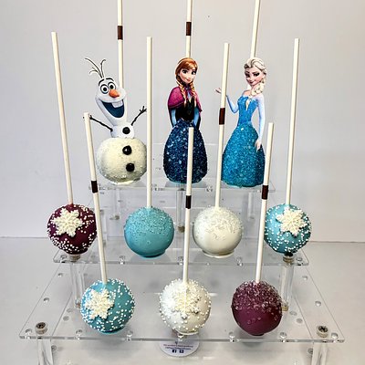 Upside Down Cake Pops