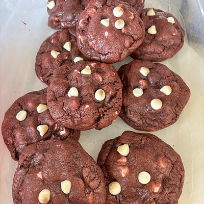 Dozen Red Velvet Cookies