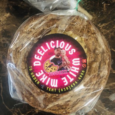WHITE MIKE CHOC CHIP COOKIE BROWNIE 