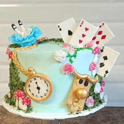 Custom Cake, Round