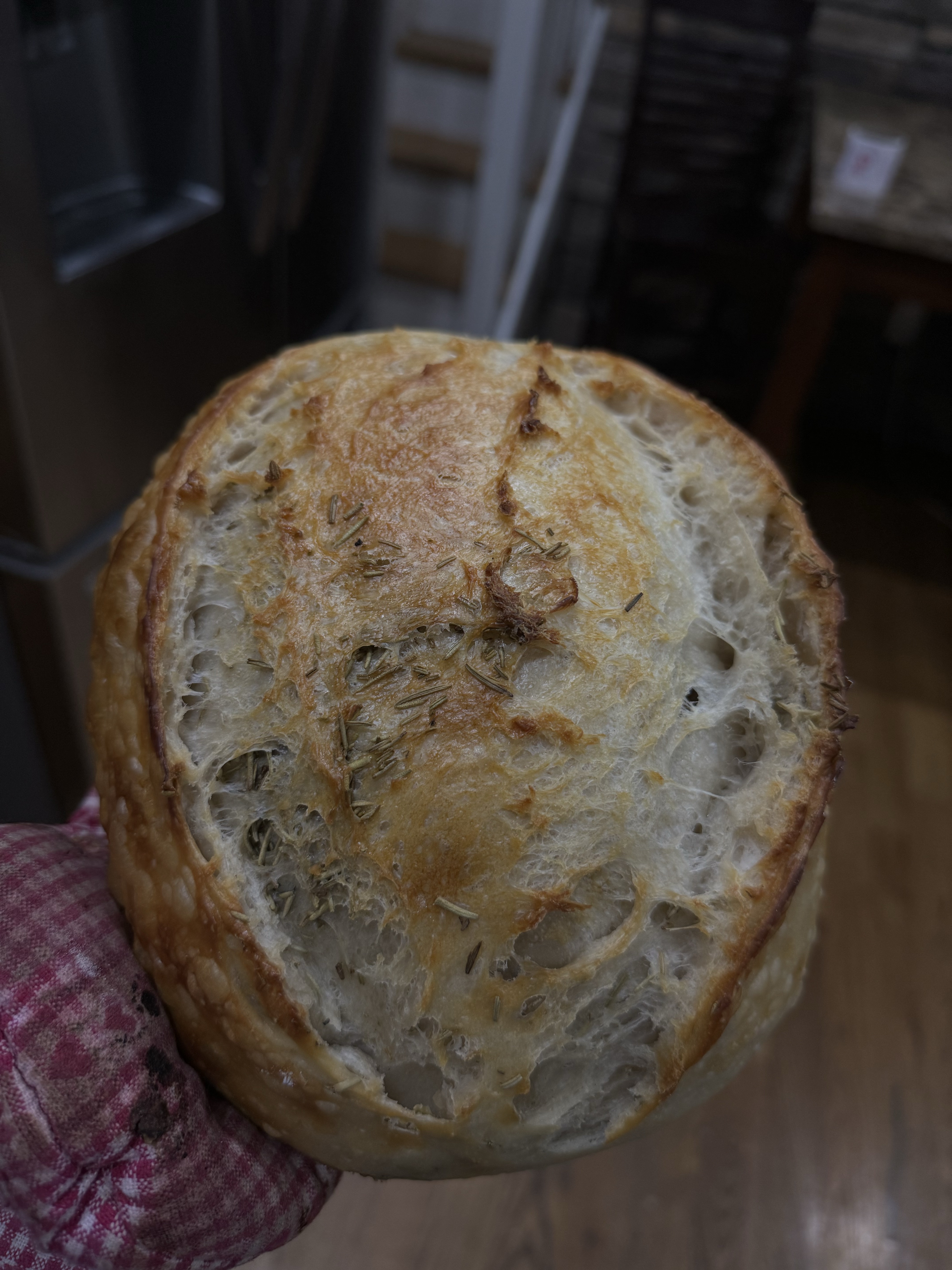 Rosemary Sea Salt Sourdough