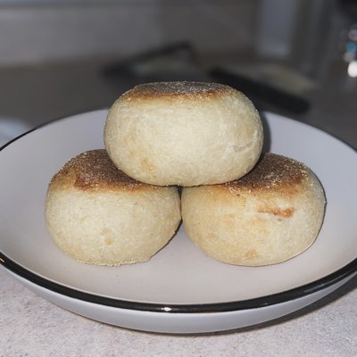 Sourdough English Muffins - 12 PK