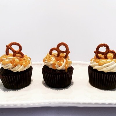 Bourbon Caramel Cupcakes