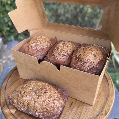 Mini Banana Bread Loaf 