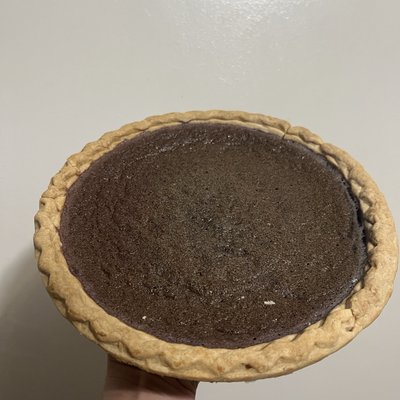 Ube Egg Pie (custard pie)