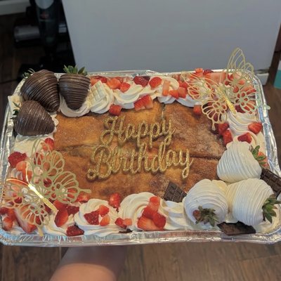 Churro Cheesecake Tray
