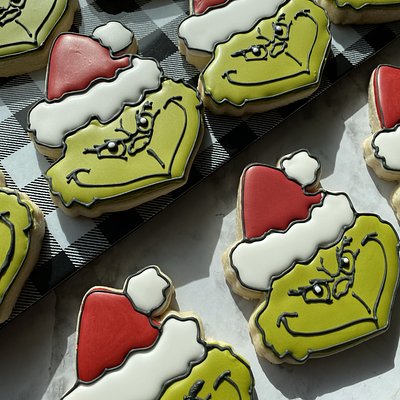 Grinch Cookie