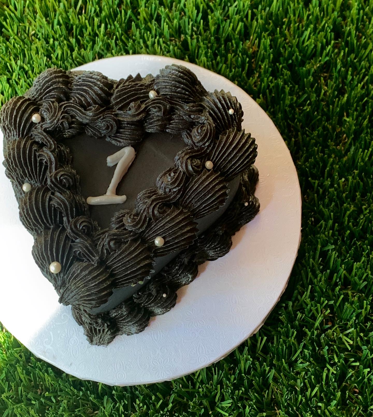 4” Mini Heart Cake