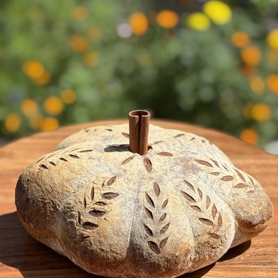 Pumpkin Spice Sourdough - Pumpkin Shape