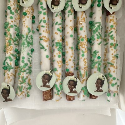 Dipped Pretzels 12,24