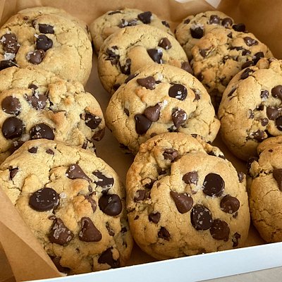 Browned Butter Sea Salt Chocolate Chip Cookies