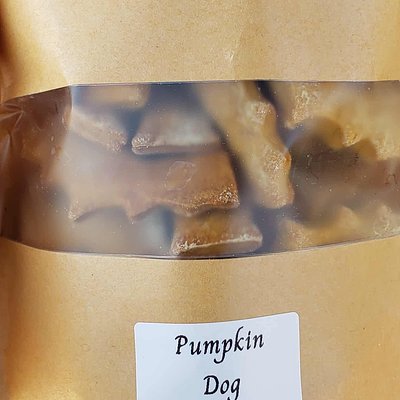 Pumpkin Dog Cookies 