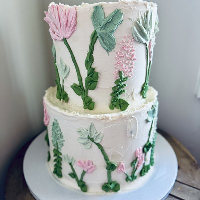 Custom Multi Tiered Decorated Cake