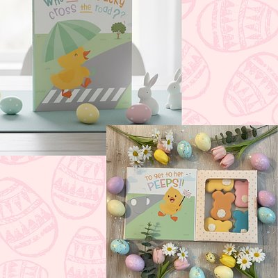 Easter Cookie Greeting Card 